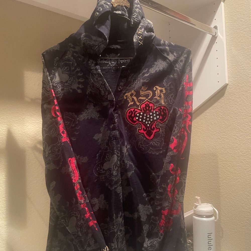 Rebel Spirit long sleeve T-shirt